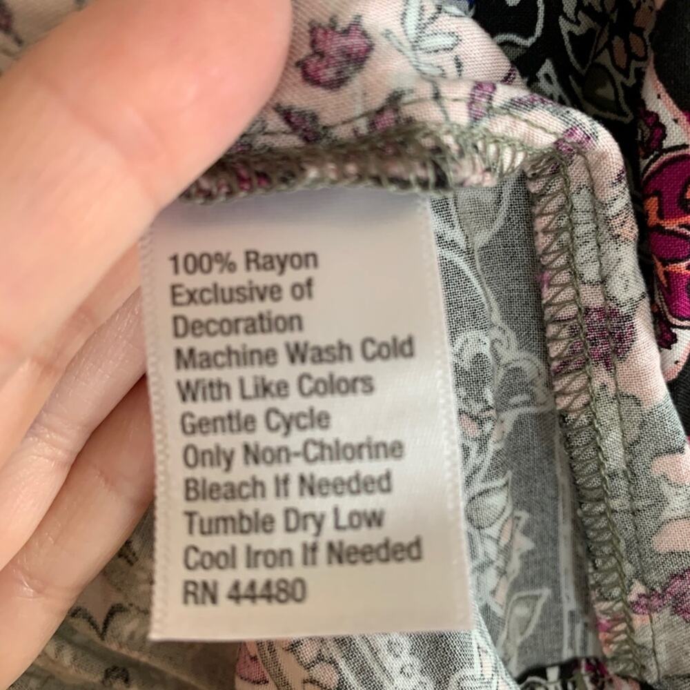 Wonderly Multicolor Patchwork Boho Open Front Car… - image 8